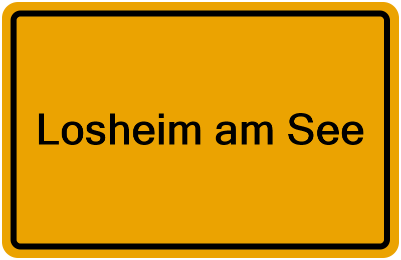 Handelsregister Losheim am See
